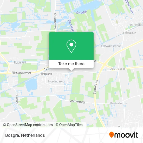 Bosgra map