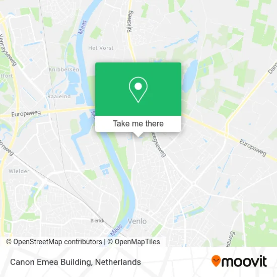 Canon Emea Building map