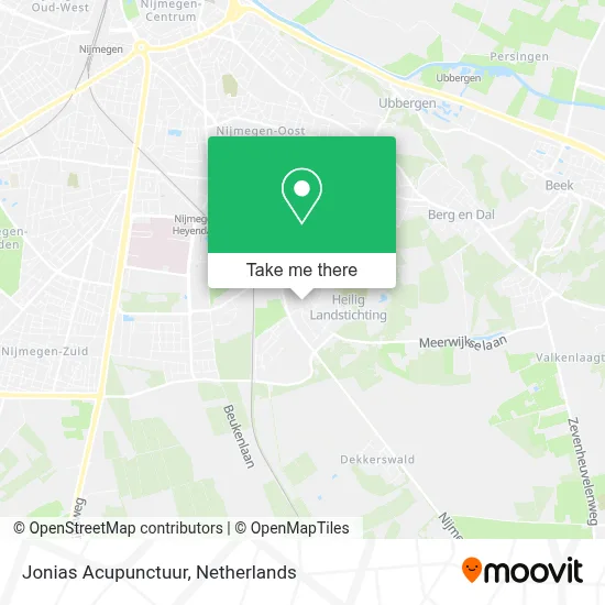 Jonias Acupunctuur map