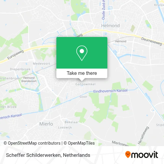 Scheffer Schilderwerken map