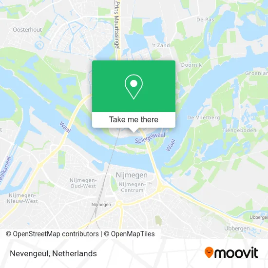 Nevengeul map