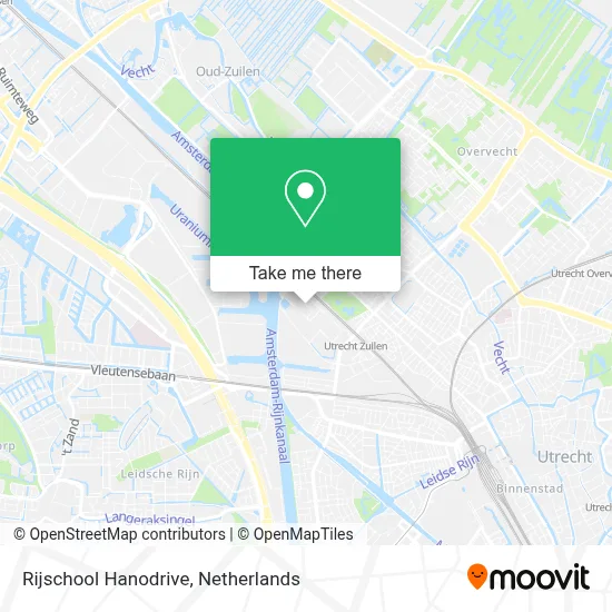 Rijschool Hanodrive map