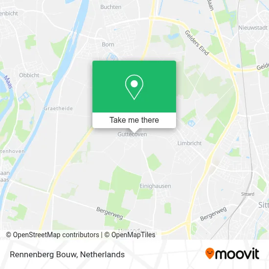 Rennenberg Bouw map