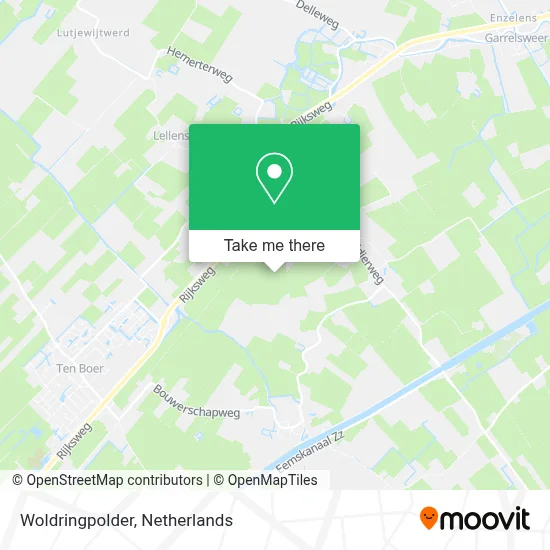 Woldringpolder map