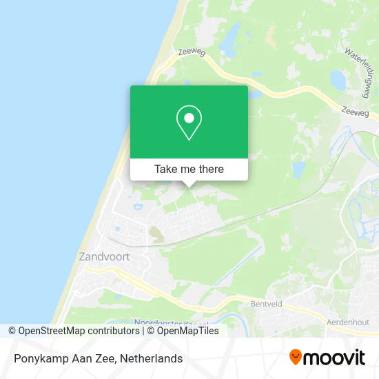 Ponykamp Aan Zee map