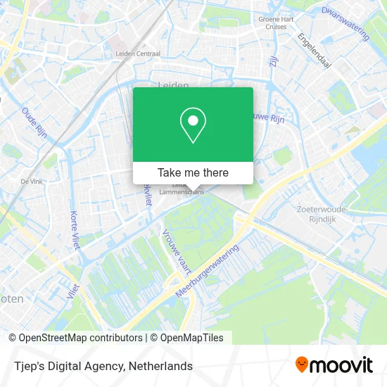 Tjep's Digital Agency map