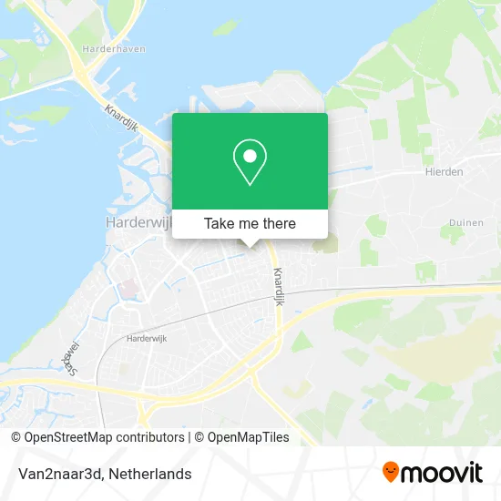 Van2naar3d map
