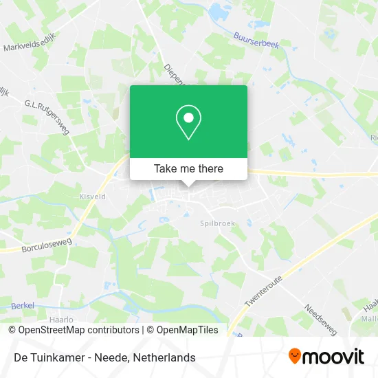 De Tuinkamer - Neede map