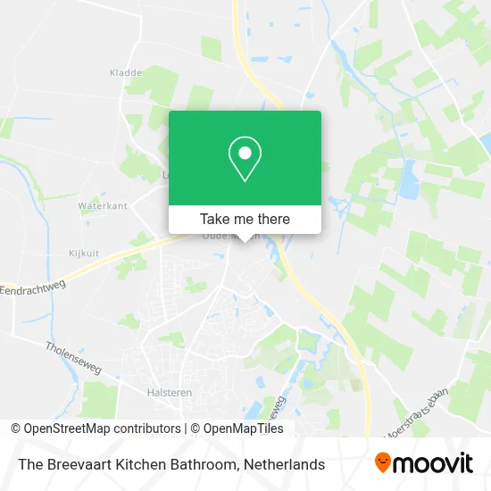 The Breevaart Kitchen Bathroom map