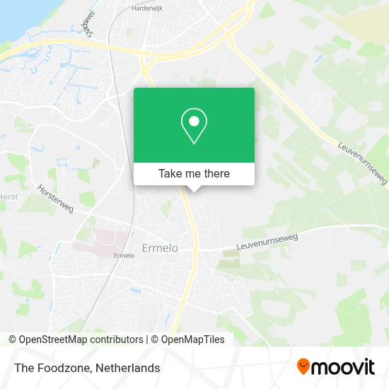 The Foodzone map