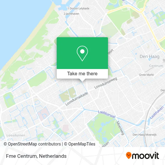 Fme Centrum map