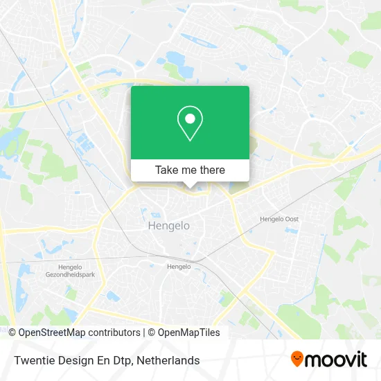 Twentie Design En Dtp map