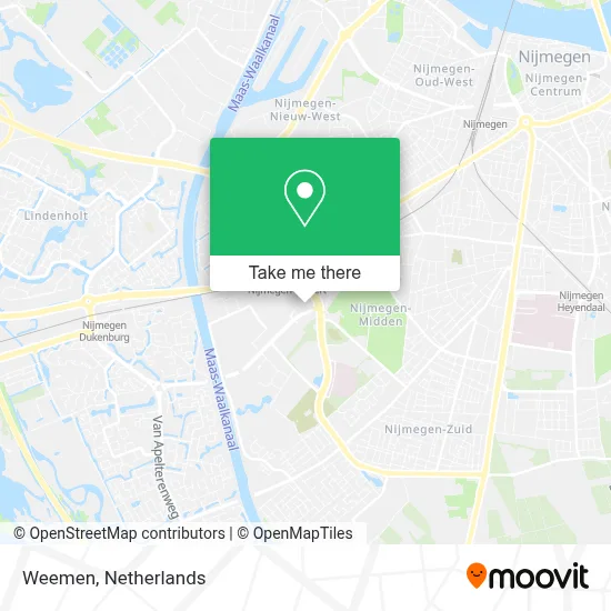 Weemen map