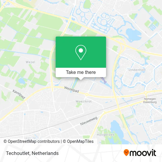 Techoutlet map