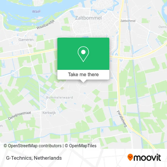 G-Technics map