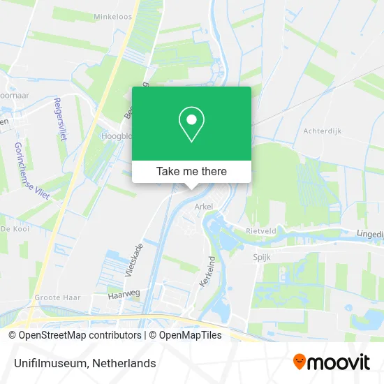 Unifilmuseum map
