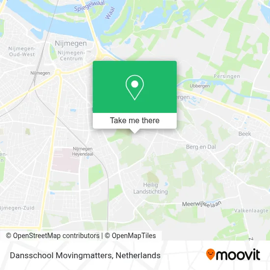 Dansschool Movingmatters Karte