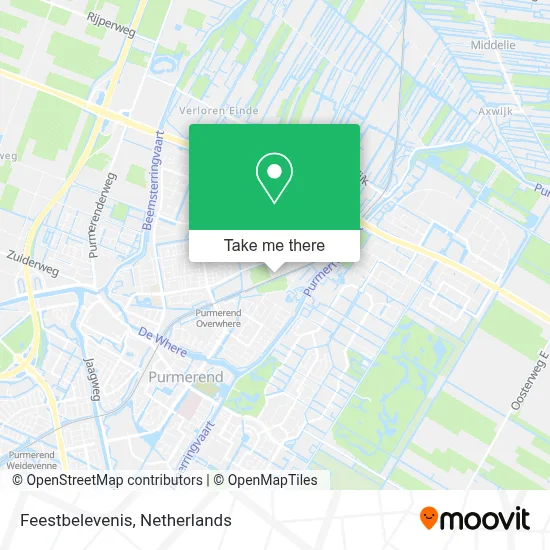 Feestbelevenis map