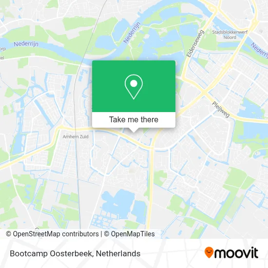Bootcamp Oosterbeek map