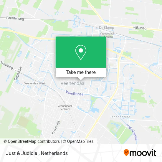Just & Judicial map