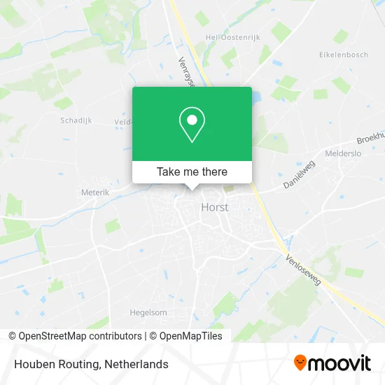 Houben Routing Karte