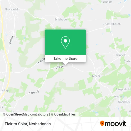 Elektra Solar map