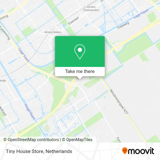 Tiny House Store map