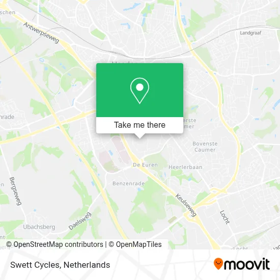 Swett Cycles map