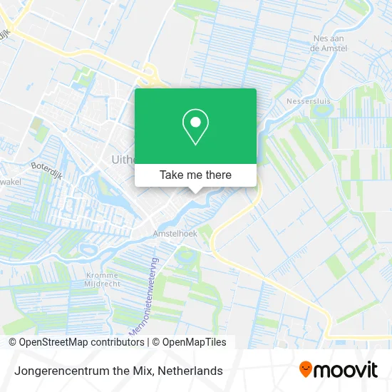 Jongerencentrum the Mix map