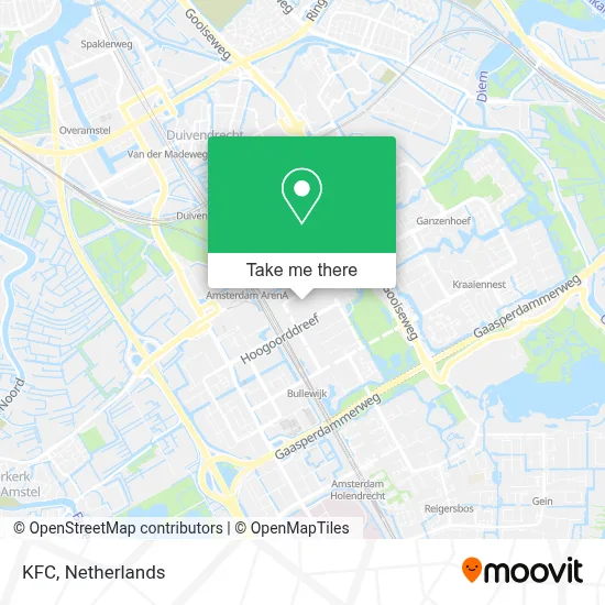 Kfc map