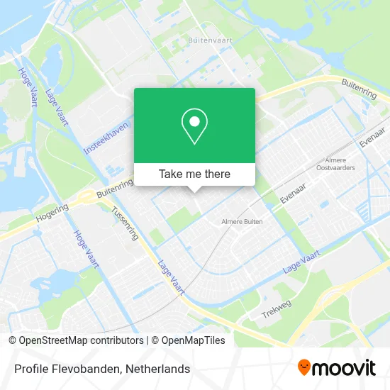Profile Flevobanden map