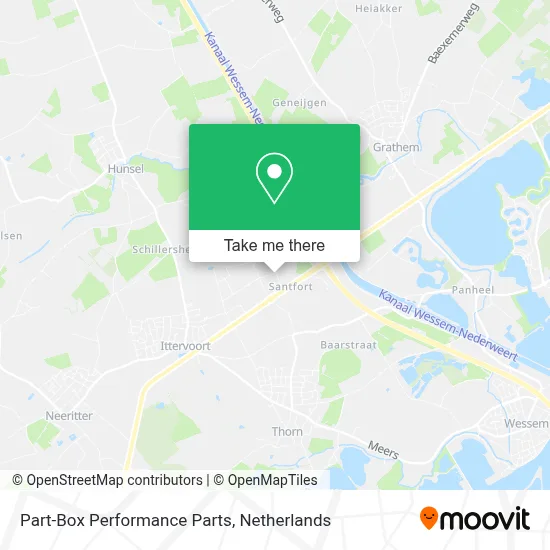 Part-Box Performance Parts map