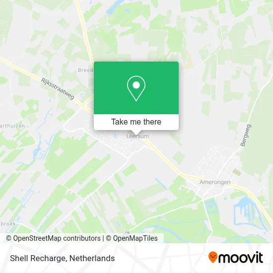 Shell Recharge map