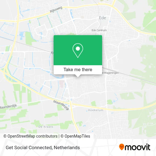 Get Social Connected map