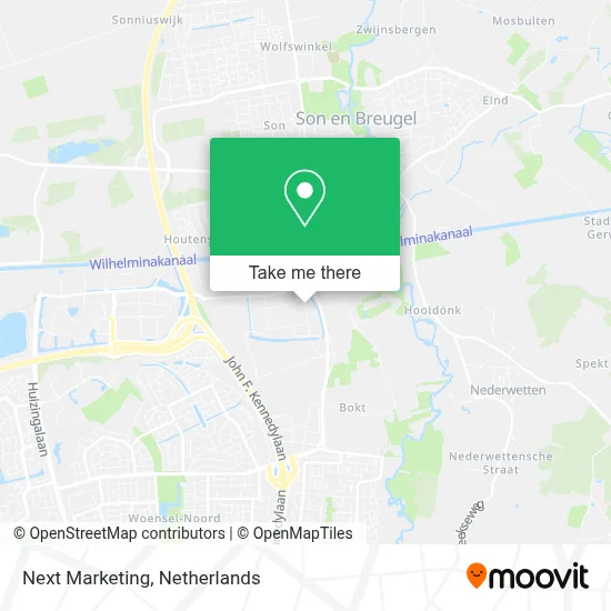 Next Marketing map