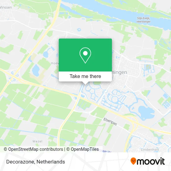 Decorazone map