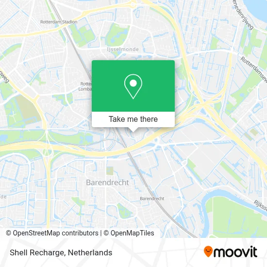 Shell Recharge map