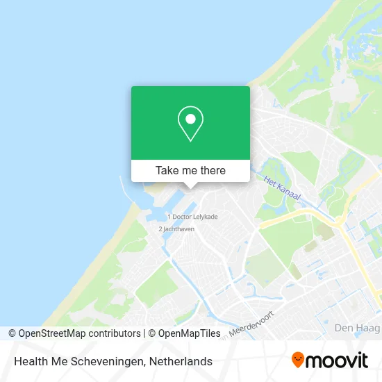 Health Me Scheveningen map