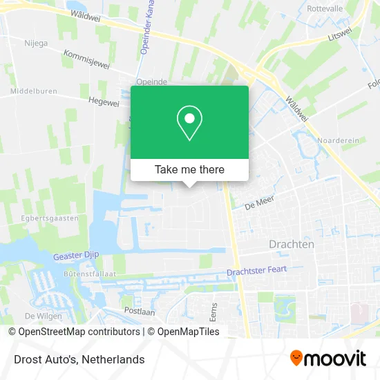 Drost Auto's map
