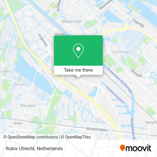 Rubix Utrecht map