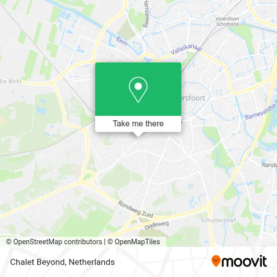 Chalet Beyond map