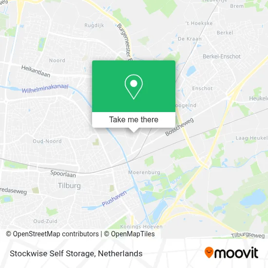 Stockwise Self Storage map