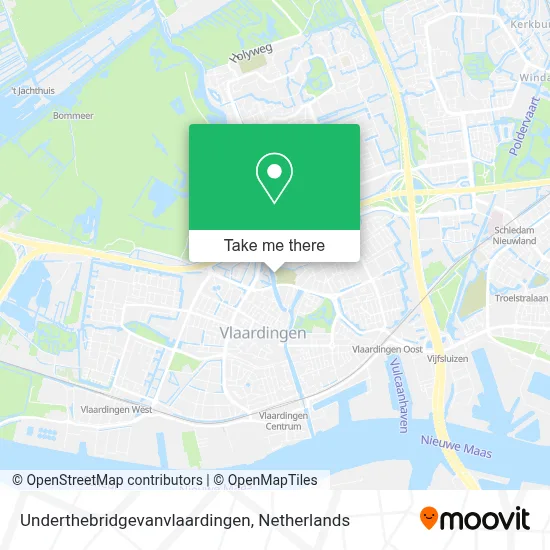 Underthebridgevanvlaardingen map