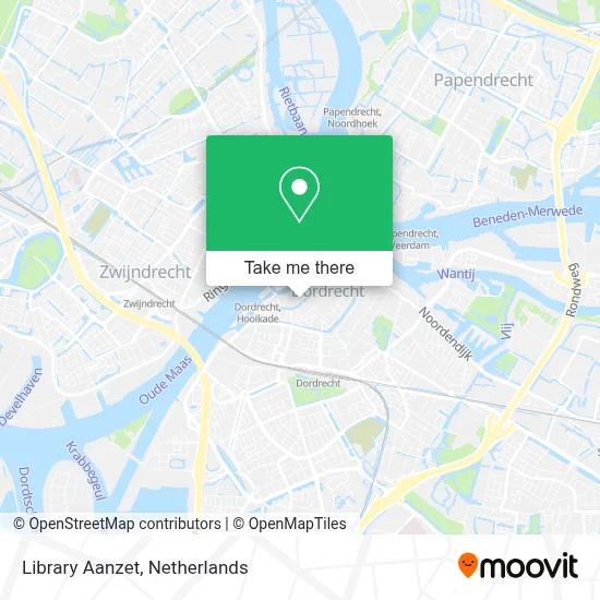 Library Aanzet map