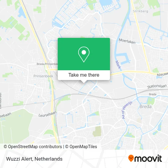 Wuzzi Alert map