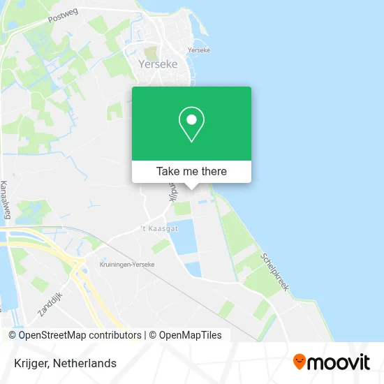 Krijger map