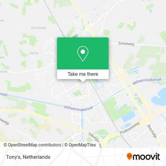 Tony's map