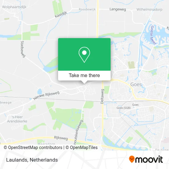 Laulands map