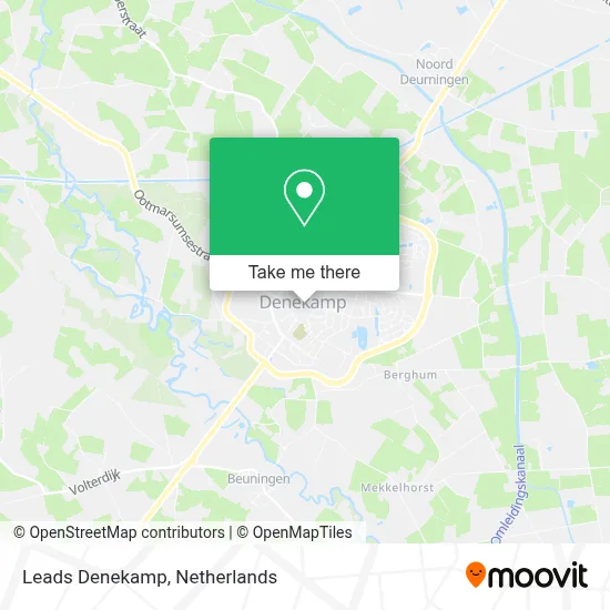 Leads Denekamp map
