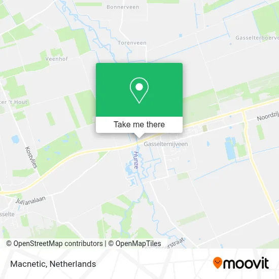 Macnetic map